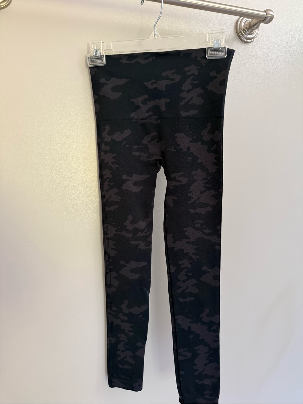 SPANK | Black & Grey Camo Athletic Leggings